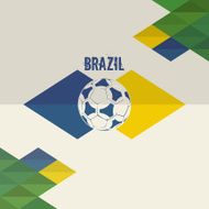 Brazil soccer background N6