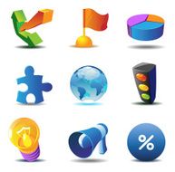 Business concept icons N13