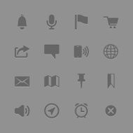 Icons collection for Mobile Applications