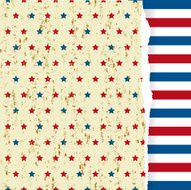 American striped pattern