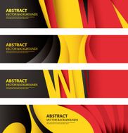 Abstract Belgian Flag Background Belgium Art(Vector Art)