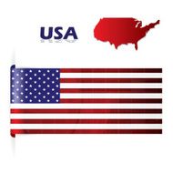 USA abstract flag N2