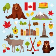 Canada decorative set N2