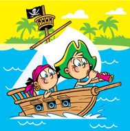 Teens play pirates N2