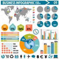 business infographic design elements