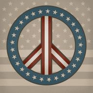 American Peace Sign