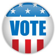 United States Election Vote Button N10