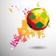 soccer poster vector N3
