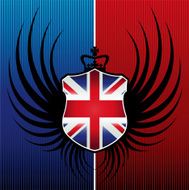 Winged UK Flag