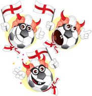 England cartoon ball N2