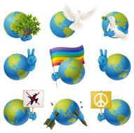 Peace on Earth Icon Set