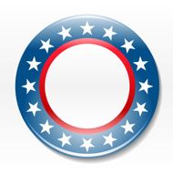 Election campaign badge