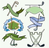 Sport Emblems VIII Golf II (Vector)