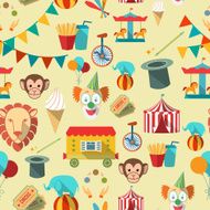 Circus seamless pattern N3
