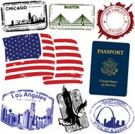 US City Stamps