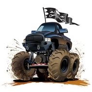 Cartoon Monster Truck N2