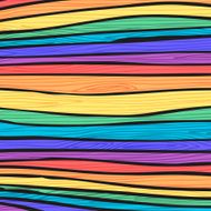 Rainbow wooden texture