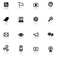 Icon Set Social network