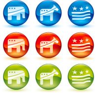 Electoral balls (vector)