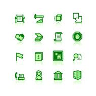 green building icons