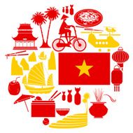 Vietnam Icon set