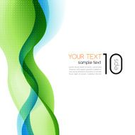 Abstract waved line vector background N3