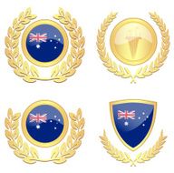Australian Olympic Games Medals And Shields