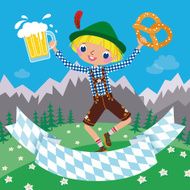 Invitation to an Octoberfest Beer Party N2