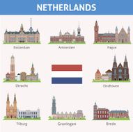 Netherlands Symbols of cities