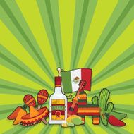 mexican party card