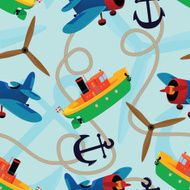 Seamless boat plane