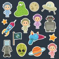 space stickers N10