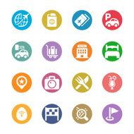 Travel icon set N14