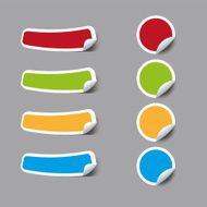 color stickers