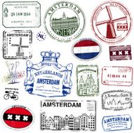Amsterdam Vintage Stamps