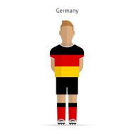 Germany football player Soccer uniform