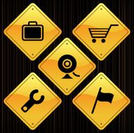 Yellow Signs - Internet
