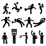 Football Soccer Pictogram