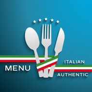 menu italian