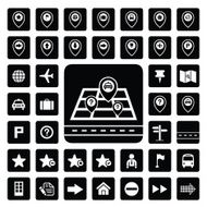 map and location icons N2
