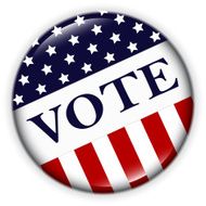 USA VOTE BADGE