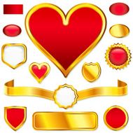 Gold Hearts N2