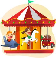 Merry-go-round Amusement Park Game N2
