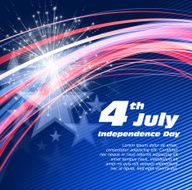 Vector independence day background N4