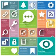 Retina interface icon set N3