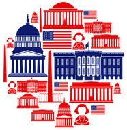 Washington DC Icon Montage