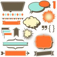 Retro Copy Space Elements
