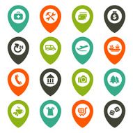 Map Navigation icons N3