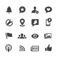 Social Networking Icons - Acme Series