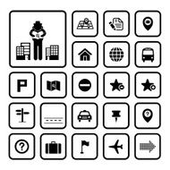 map and location icons N3
